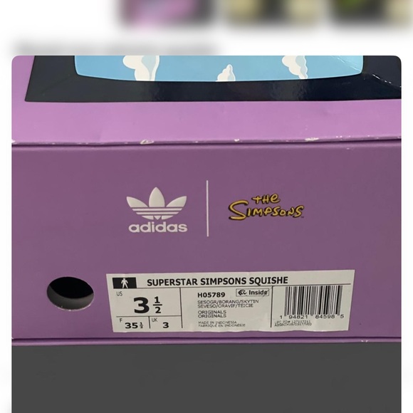 adidas Simpsons Superstar Squishie Sneakers